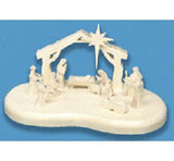 3D Nativity Scroll Saw Pattern