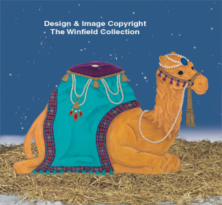 Nativity Camel Woodcraft Pattern