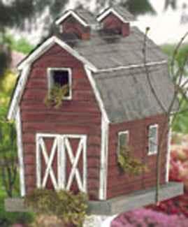 Rustic Barn Birdhouse Wood Plan